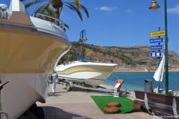 Exposición de embarcaciones en el III Festival del Mar