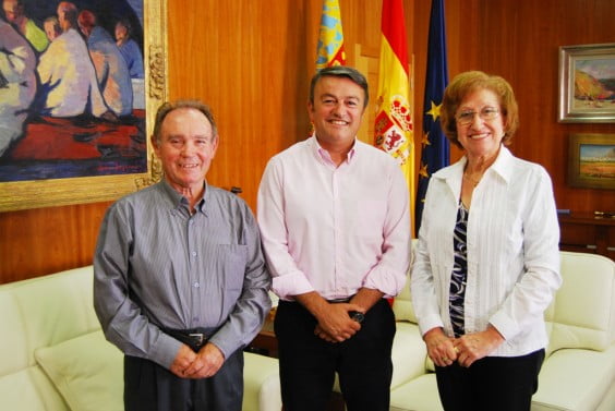 Guillermo Bas, José Chulvi y Teresa Navarro