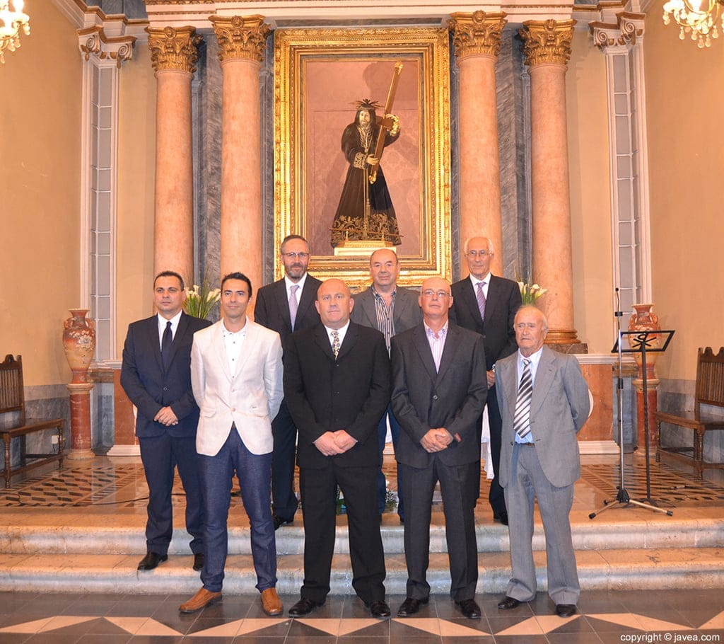 Juan Cruañes Buigues, Bartolomé Marí Espasa, Cristobal Costa Sapena, Juan Mateo Buigues, Javier Toledo Cómitre, Manuel Berruti Fuentes, Bartolomé Soliveres Buigues, Ambrosio Bolufer Ribes