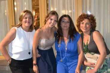 La quinta Natalia Erades acompañada de familiares y amigos