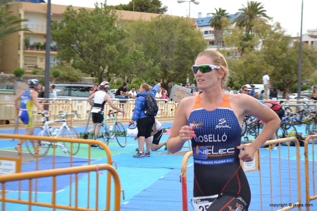 La triatleta de Jávea inicia el tercer segmento
