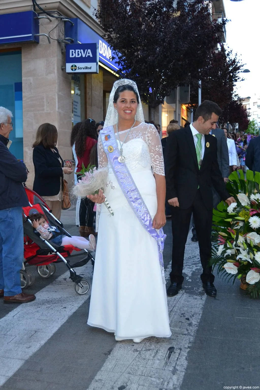 Luisa Marín Mayoralesa de las fiestas Mare de Déu de Loreto de Jávea
