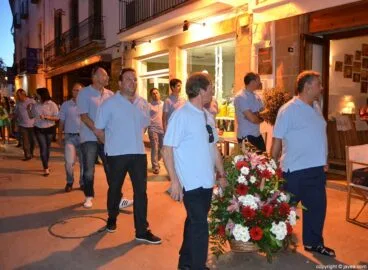 Miembros de las fiestas de Moros y Cristianos de Jávea