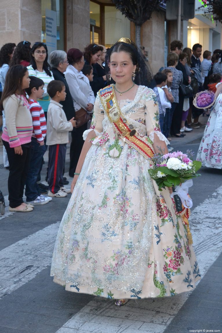 Olivia Clemente Ferrándiz reina infantil de las hogueras de San Juan 2013