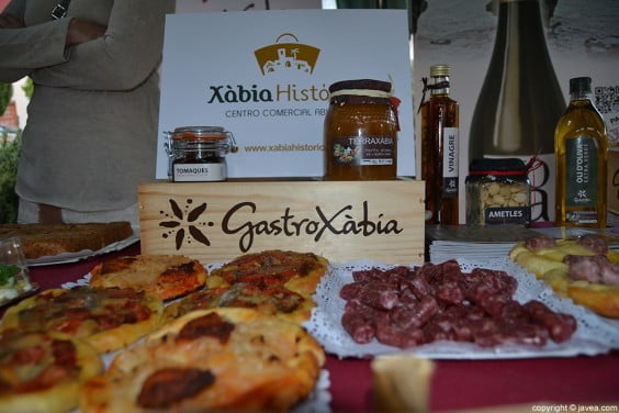 Productos ofrecidos por GastroXàbia y Xàbia Histórica