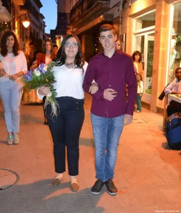 Tatiana Caballero Sánchez y Jordi Pons Diego presidentes de la Quintà 2014