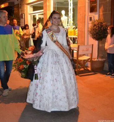 Ángela Devesa reina de les Fogueres de Sant Joan 2013