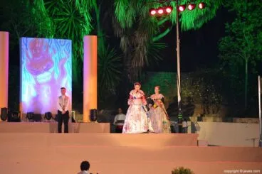 Belén Chorro Sesé durante su discurso de despedida como presidenta de 2013