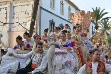 Carroza del 2009 que celebraba su quinto aniversario
