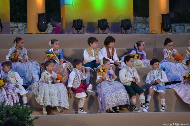 Children's honor court in the children's proclamation of Fogueres 2014