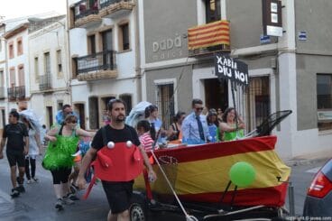 Desfile de penyes Xàbia