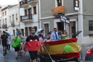 Desfile de penyes Xàbia