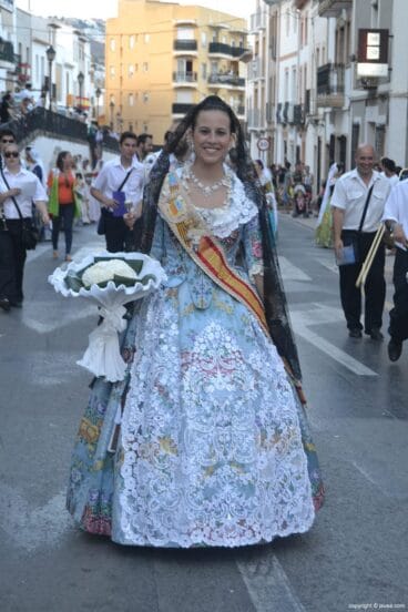 La reina de Fogueres 2009