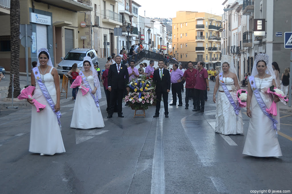 Las mayoralesas y mayorales de las fiestas Mare de Déu de Loreto de Xàbia