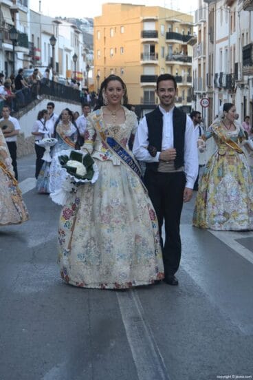 Los presidentes de la quintà 2009 que celebraba su quinto aniversario