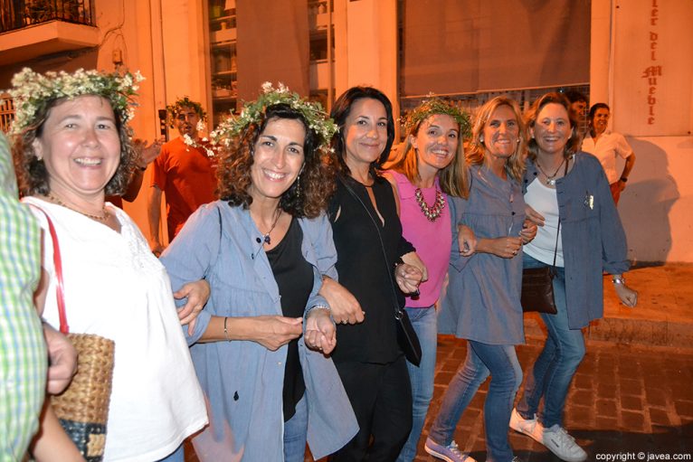 Mothers of the Fogueres 2014 aanklachten bij de Nit dels Focs in Sant Joan
