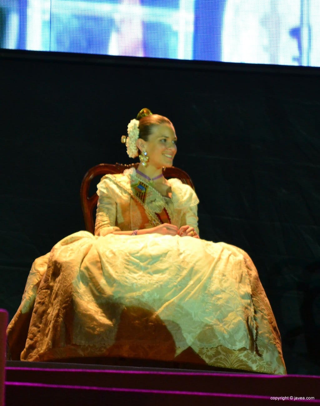 Mar Bisquert Bover reina de Fogueres 2014 de Xàbia
