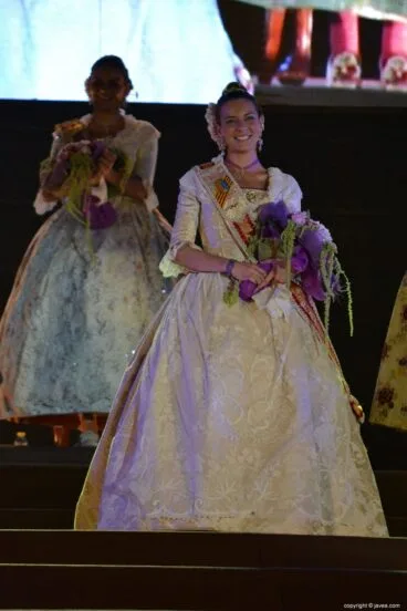Mar Bisquert Bover, reina de Fogueres de Sant Joan 2014 de Xàbia