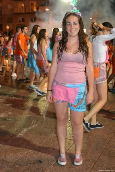 María Catalá en la Cremà de la Foguera Central