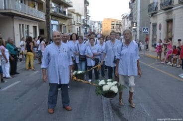 Miembros de la penya L’Escaldà de Xàbia