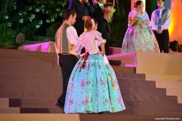 Momento de la proclamación de Fogueres 2014