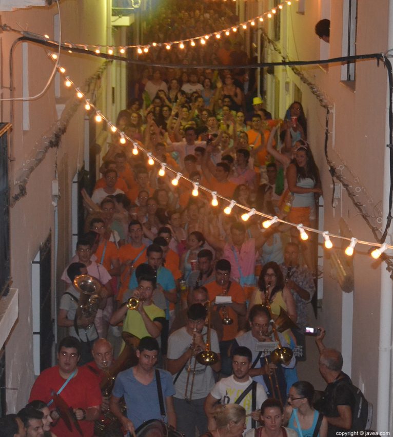 Noche de cánticos a San Juan en Xàbia