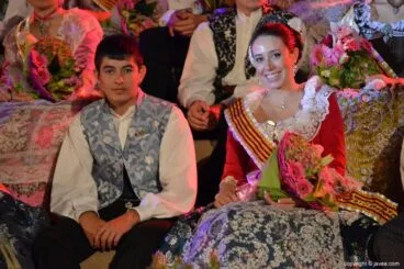 Nuria Pastor Catalá y Sergio Mestre Crespo en la proclamación