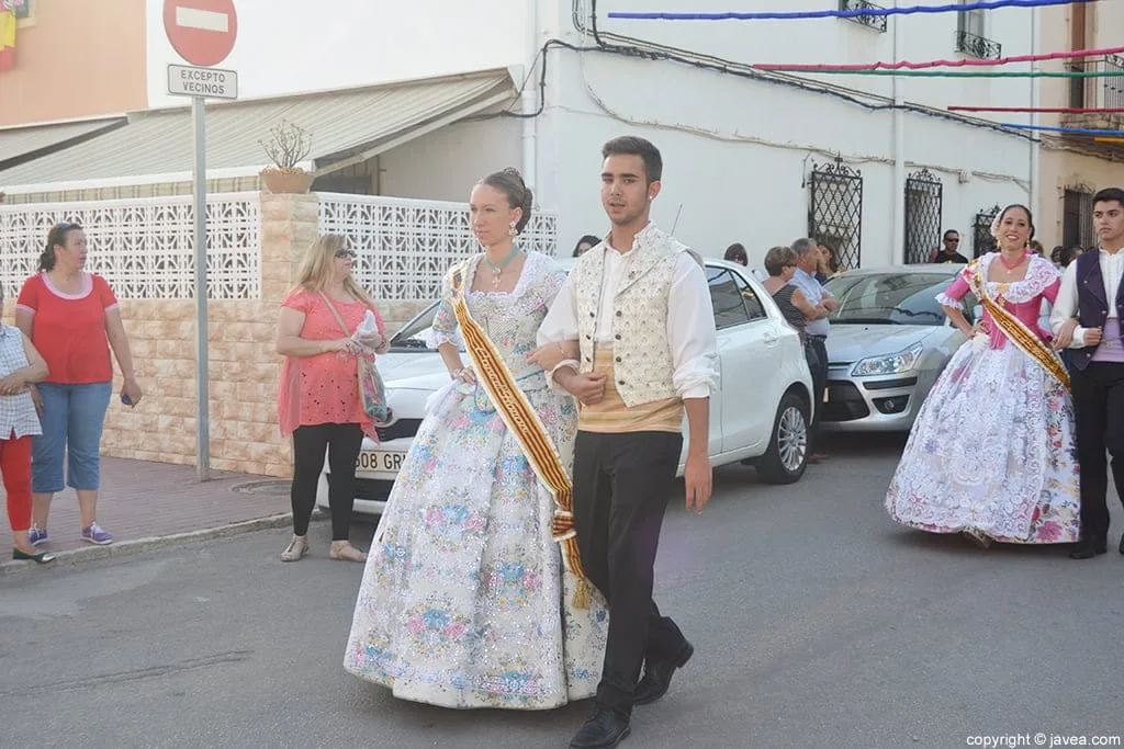 Pasacalle de sectores de Xàbia de Fogueres 2014