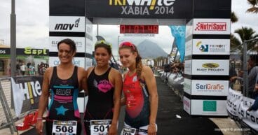 Sharom García, Andrea Fernández y Aida Bellver