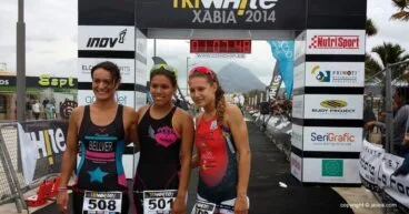 Sharom García, Andrea Fernández y Aida Bellver