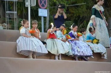 Proclamación infantil de Fogueres de Sant Joan 2014 en Jávea
