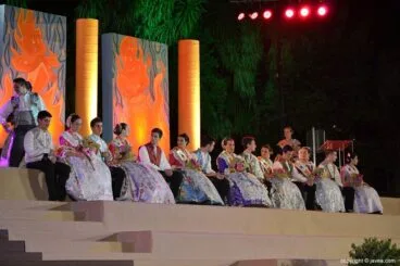 Quintos 2014 durante el acto de la proclamación