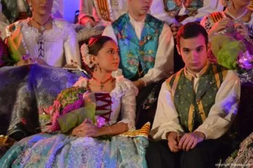 Quintos durante la proclamación