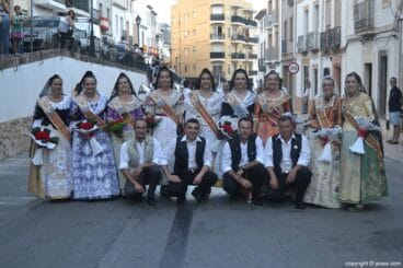 Quintà Els Estorats en la ofrenda a San Juan