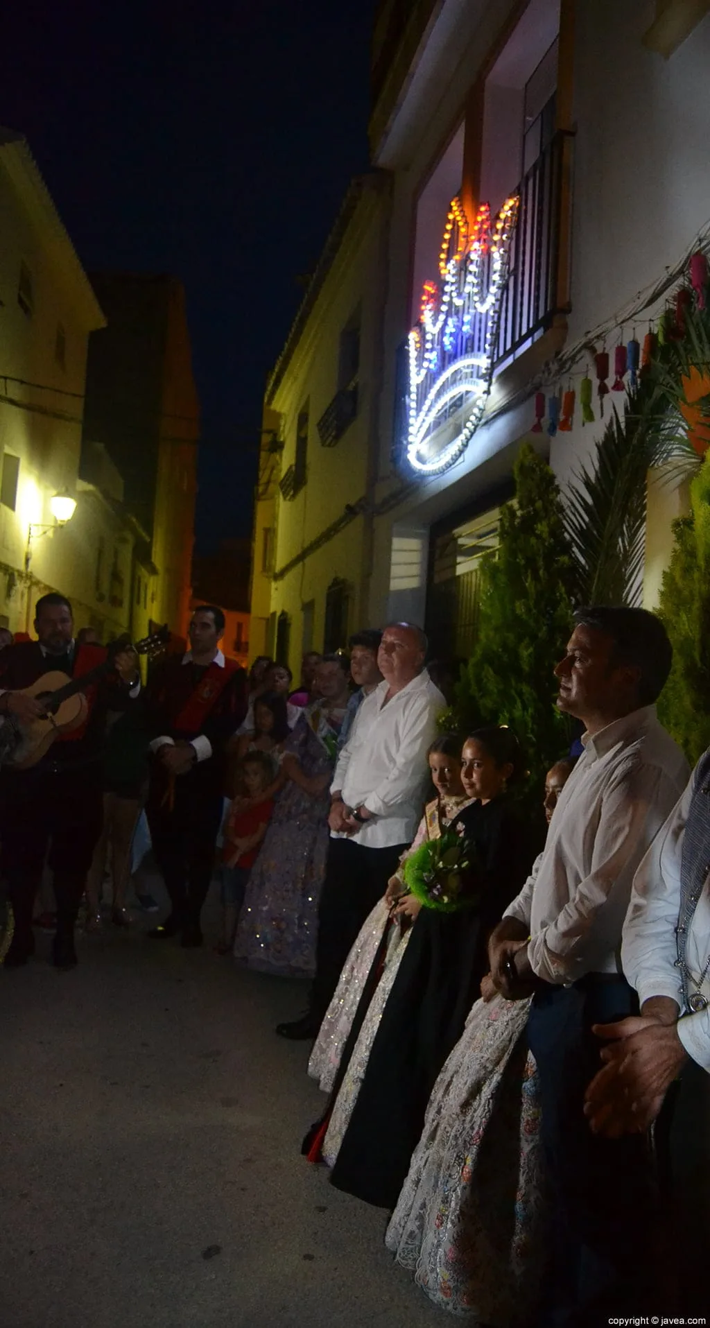 Serenata a la reina infantil Claudia Sánchez López