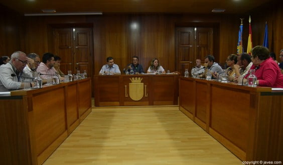 Sesión plenaria del mes de junio en el Ayuntamiento de Xàbia