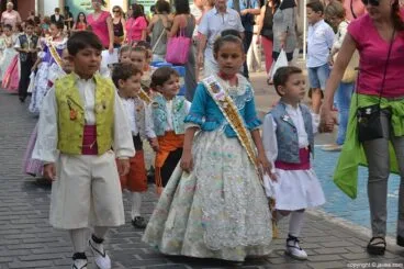 Xabierets de la Corte de Honor Infantil de Fogueres 2014