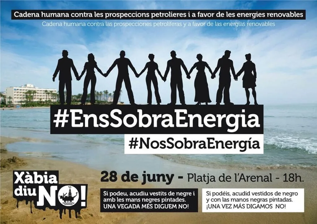Xàbia realizará una cadena humana contra las prospecciones