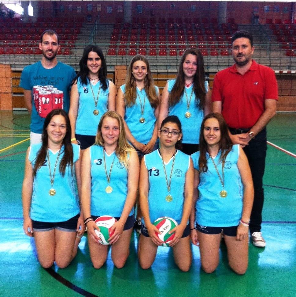 Juan Luis Cardona con el Club Voley Xàbia