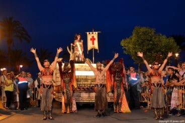 Abanderada cristiana 2014 Jávea