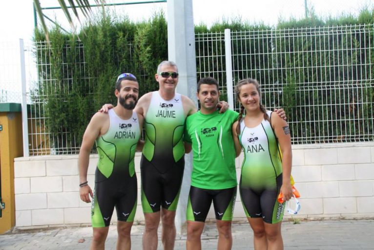 Ana Bisquert, Jaime Ortuño, Adrián Pérez y Javier Segarra compitieron en Sprint