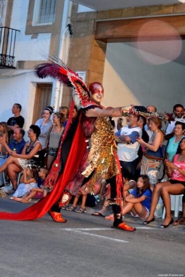Cabo de escuadra de la Filà Almoriscos de Jávea