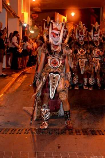 Cabo de escuadra de la Filà Faciners de Xàbia
