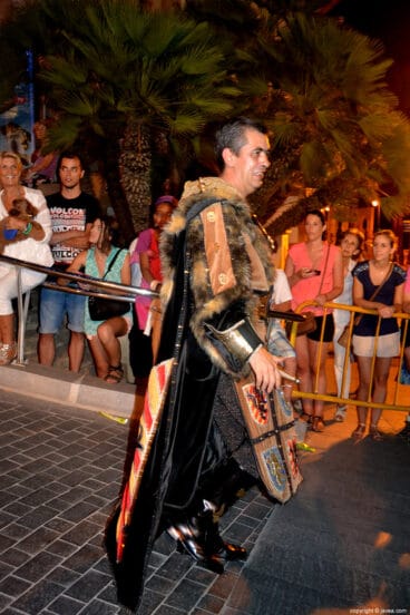 Cabo de escuadra de la Filà Trabuquers de Xàbia