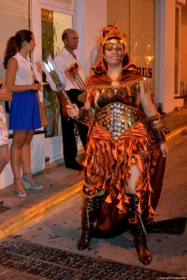 Cabo de escuadra femenina de la Filà Trabuquers