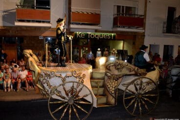 Carroza del capitán cristiano, César Rodríguez Macho