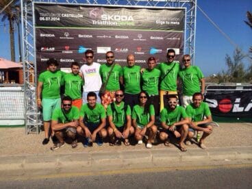 Club Tri-Llebeig Xàbia en el Triatlón de Castellón