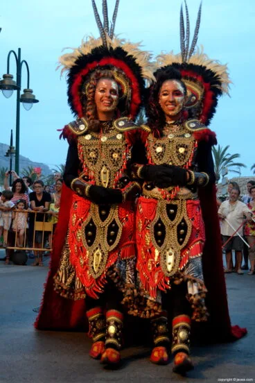 Componentes de la Filà Almoriscos