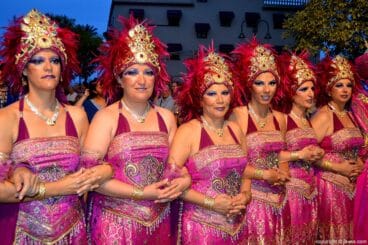 Componentes de la Filà Baharis de Xàbia