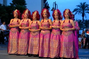 Componentes de la Filà Baharis